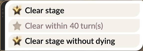 Need To Defeat Within 40 Turns