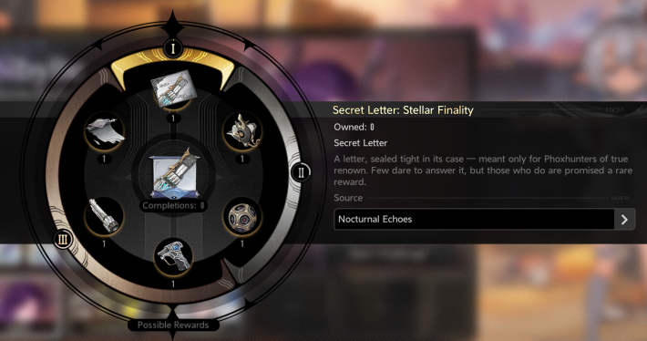 Stellar Finality Secret Letter