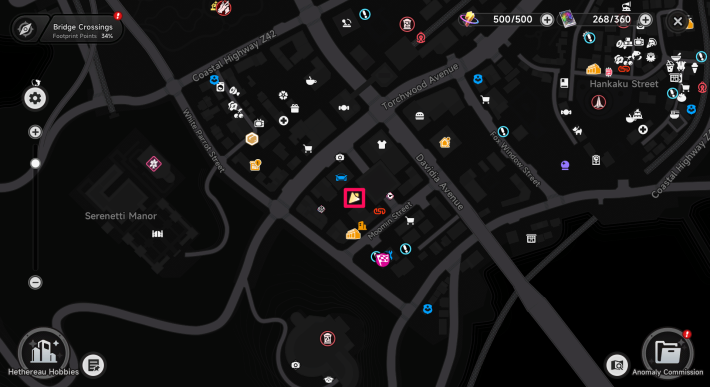 NTE Photo Request Location Map