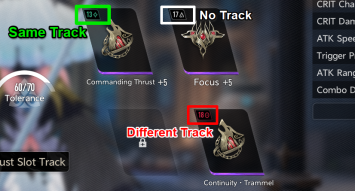 Demon Wedge Slot Track