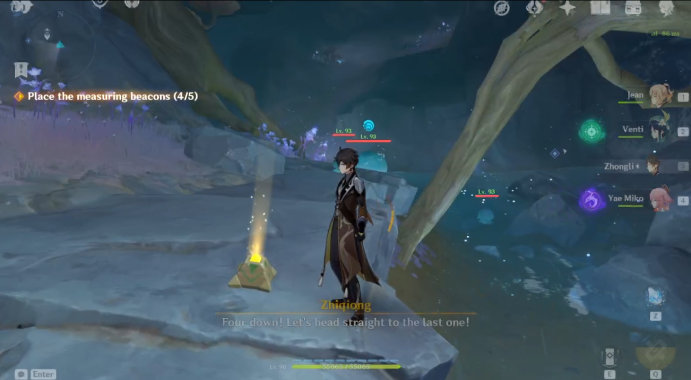 Genshin Valor's Afterglow World Quest Guide Beacon Locations GameWith