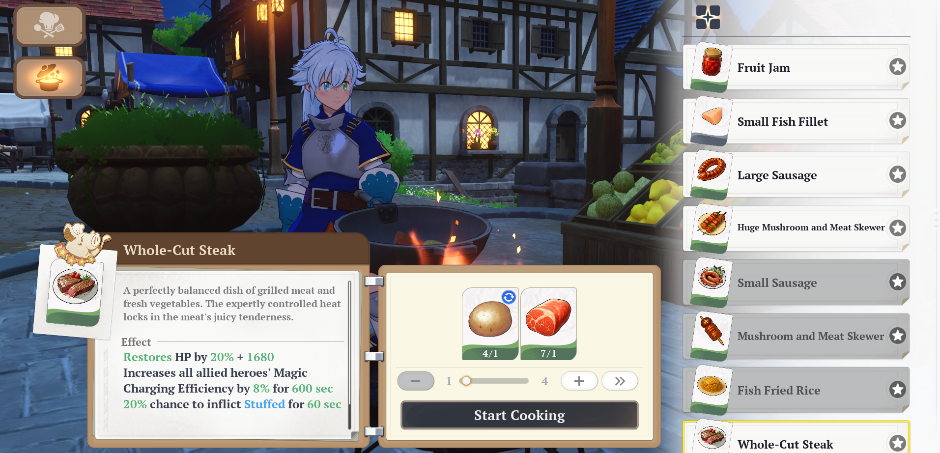 codédex | 04. secret recipe Images High Quality Grahic 7DS Origin | How to Cook Guide | The Seven Deadly Sins: Origin - GameWith
