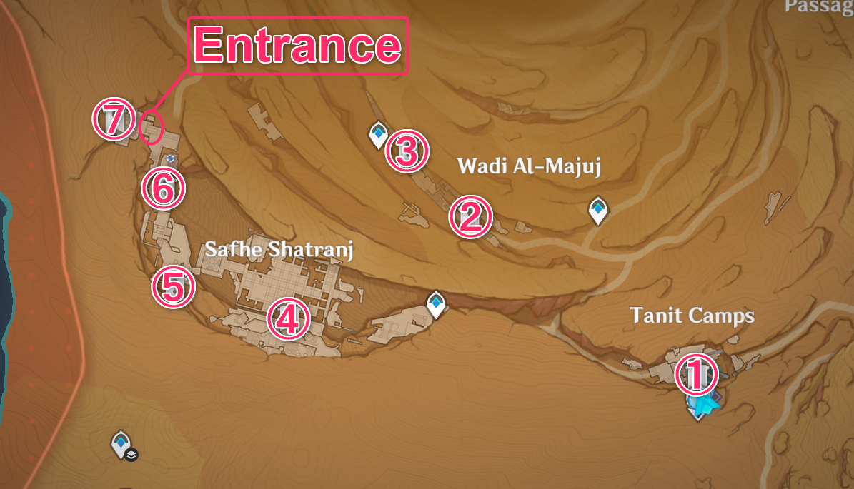 Genshin Impact | All Cascade Pool Locations | The Ancient Orchard And ...