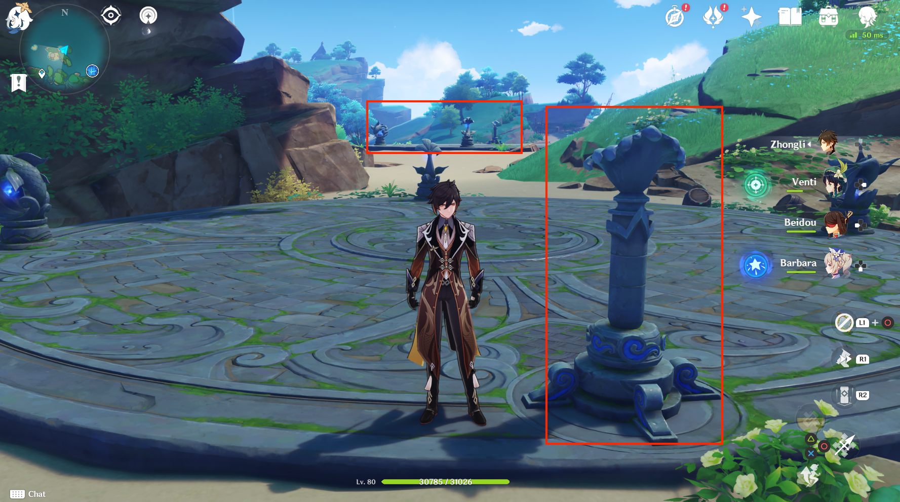 Genshin Mysterious Pillars Puzzle & Solution GameWith