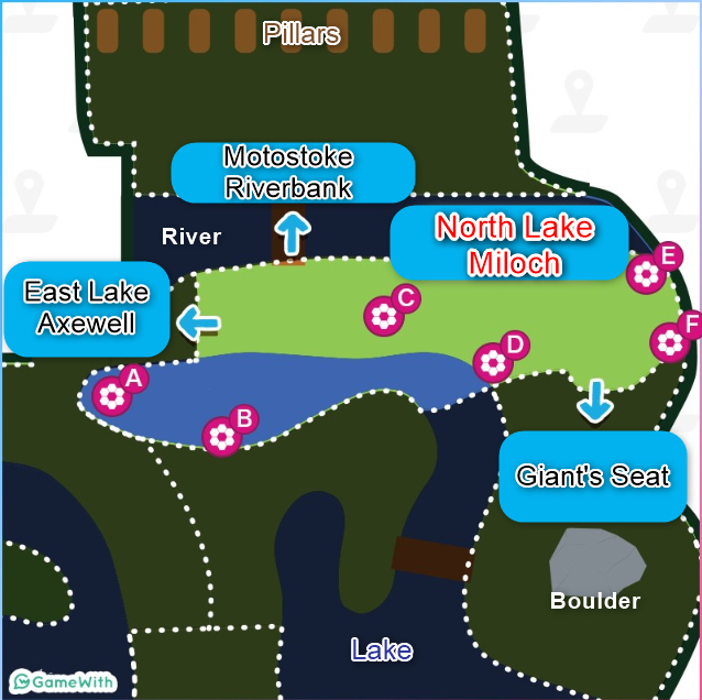North Lake Miloch (Wild Area) Den & Location Pokemon Sword Shield GameWith