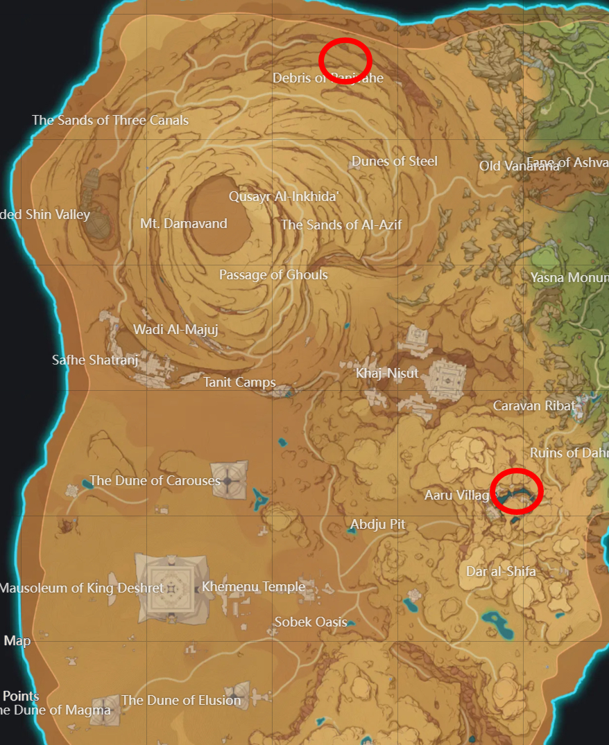 Genshin Sandstorm Angler Location & Fishing Spots GameWith