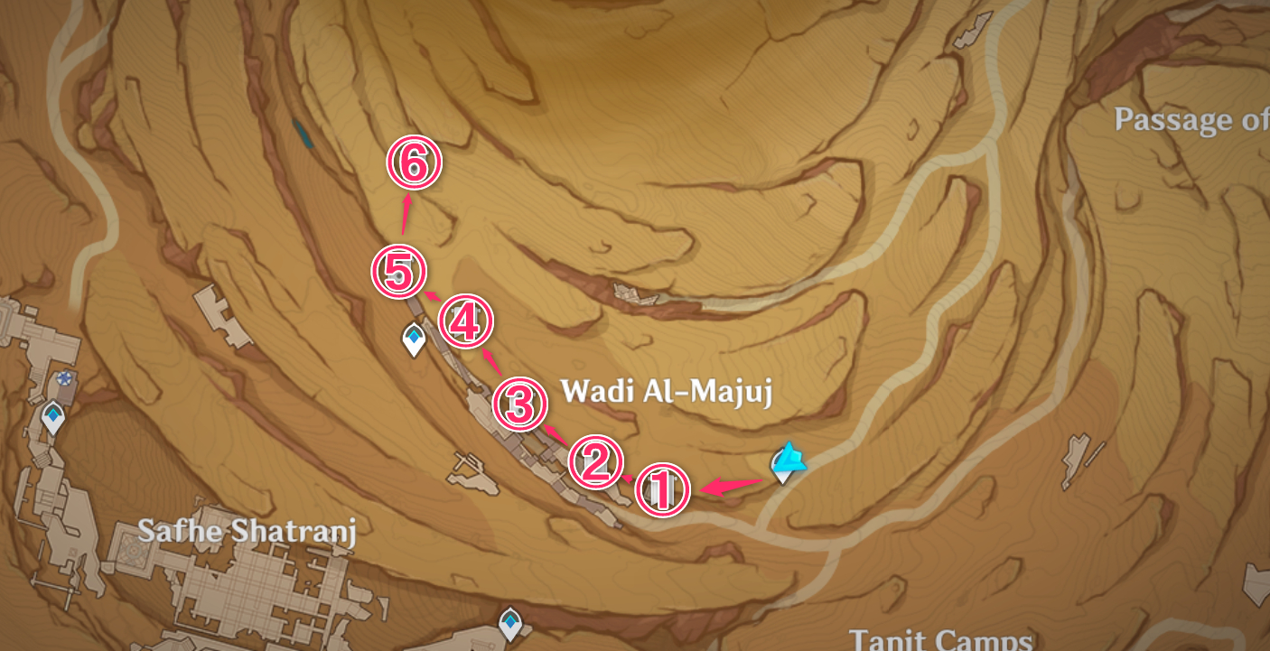 Genshin All Pathfinder's Log Locations Guide Genesis Of The Rift