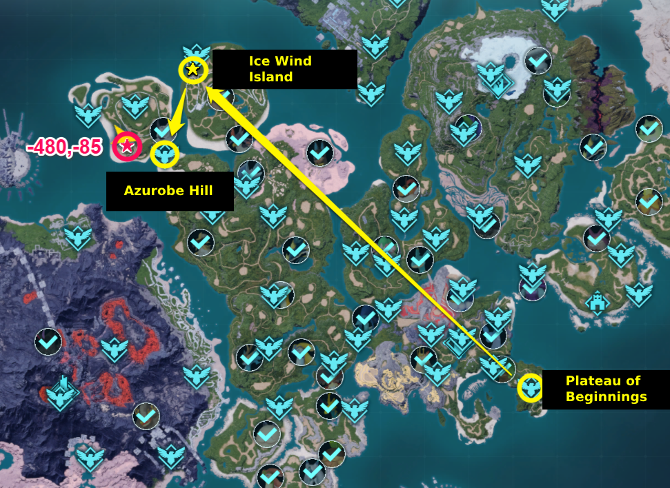 Palworld Best Base Locations Place To Set Up Base GameWith