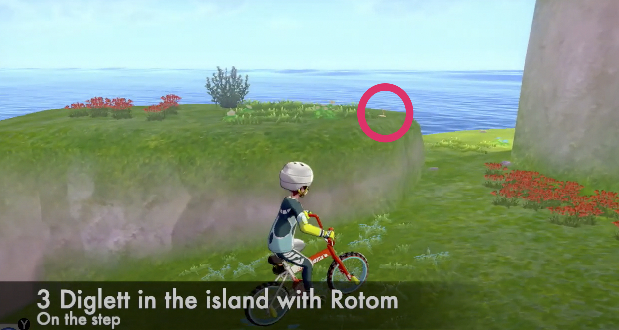 Isle Of Armor Workout Sea (Wild Area) Pokemon Spawn Location