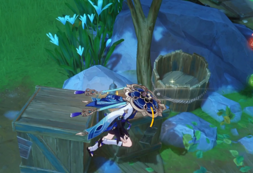 Genshin The Lone Phantom Sail Quest Guide How To Send Signal Using Echoing Conch GameWith