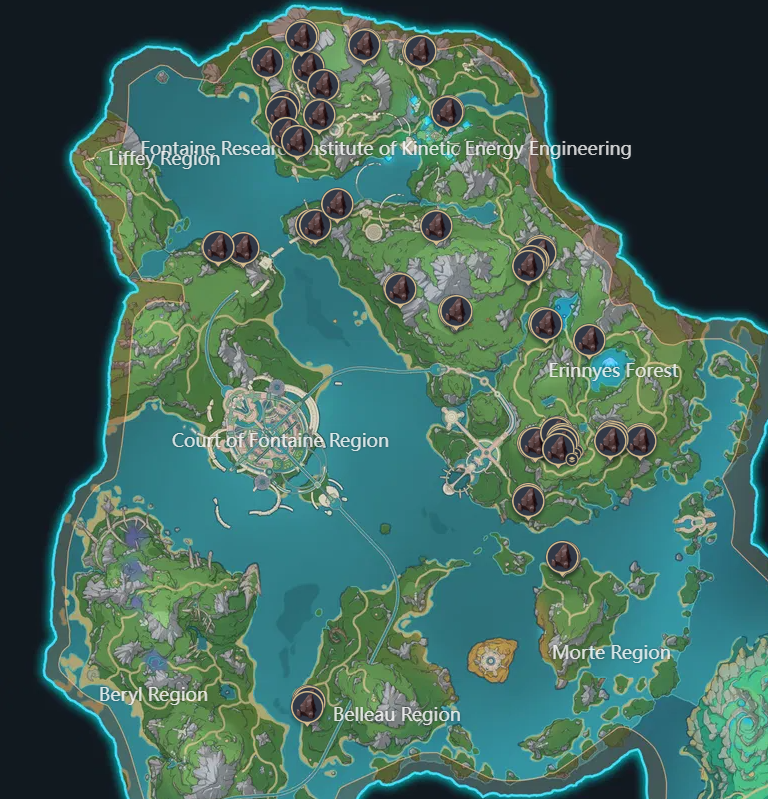 Genshin Impact Iron Chunk Location & Where To Find GameWith