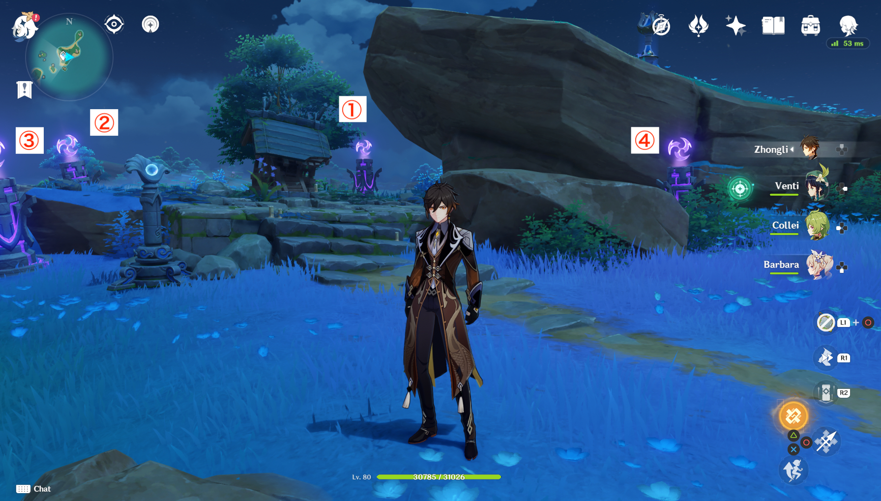 Genshin Mysterious Pillars Puzzle & Solution GameWith