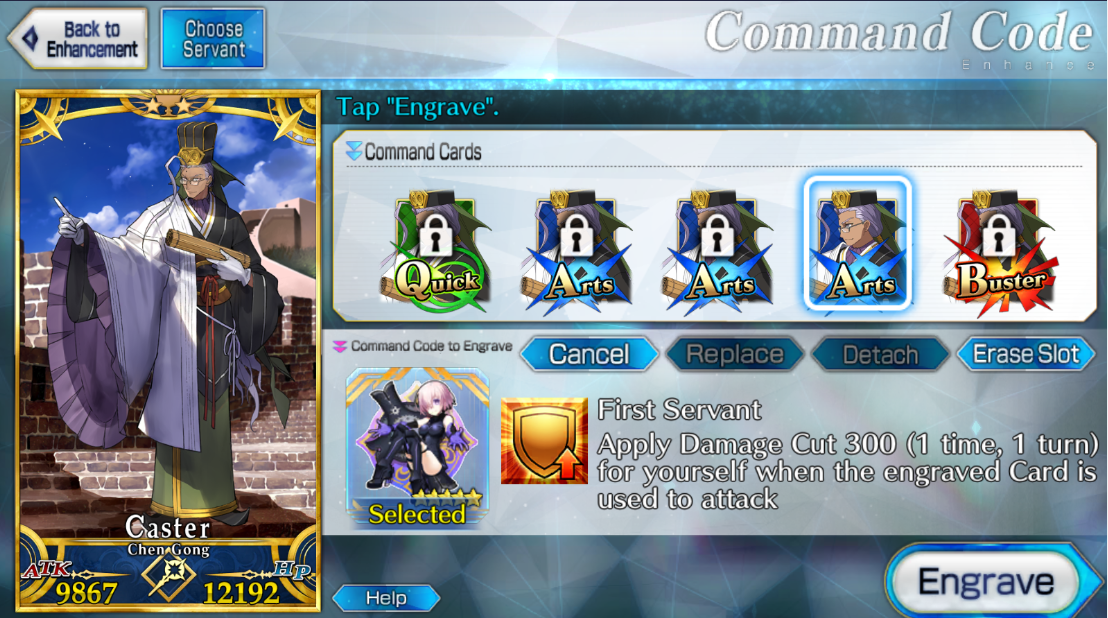 Fgo Command Code Settings FGO (NA) | Leveling Guide for Servants & Craft Essences | Fate/Grand ...