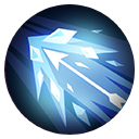 Ice Attack (Curved Shot)