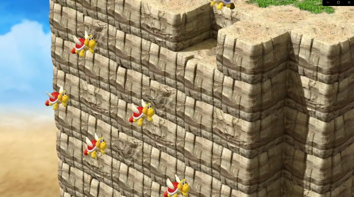 Image of Paratroopa cliff climbing tips