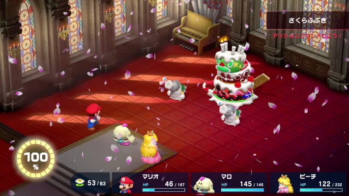 Mario RPG Remake_Rematch Strawberry & Raspberry_Sakura Blizzard