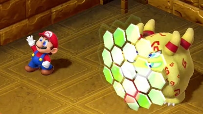 Mario RPG Remake_Belome Rematch_Green Barrier