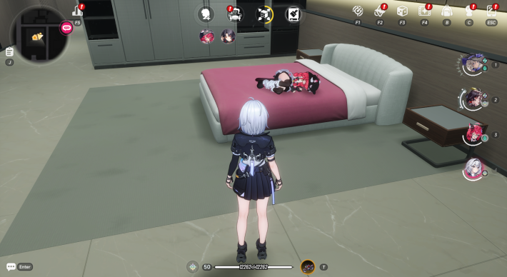 Imagen de muebles de Skyview Halls de NTE Neverness to Everness