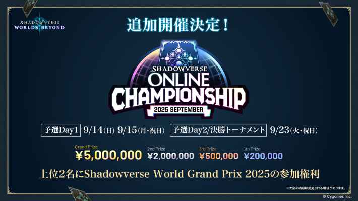 Tournament Information