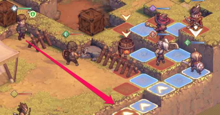 Image of efficient early game progression