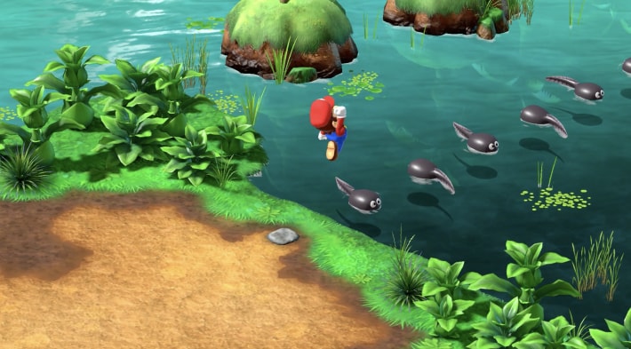 On top of tadpoles