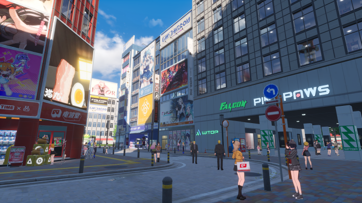 Imagen de la vista en primera persona de NTE: Neverness to Everness
